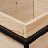vidaXL Plantenbak 100x40x50 cm massief grenenhout