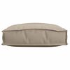 vidaXL Kussen 2 pcs Taupe 40 x 40 x 8 cm Oxford Stof