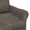 vidaXL Fauteuil Donkergrijs 76 x 94 x 102 cm Nep Leer