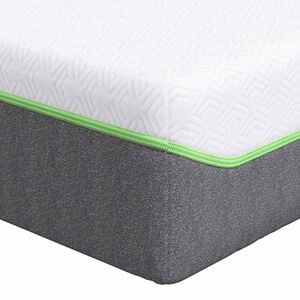 vidaXL Matras Wit en Grijs 80 x 160 cm Jacquard stof