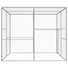 vidaXL Kattenkooi 3x3x2,5 m gegalvaniseerd staal