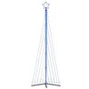 vidaXL LED-kerstboom 495 LEDs 300,5 cm blauw