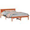 vidaXL Bedframe Bruin 160 x 200 cm Massief grenenhout