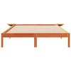 vidaXL Bedframe met Zijtafels Wasbruin 160 x 220 cm Massief grenenhout