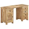 vidaXL Bureau 140x50x77 cm massief mangohout