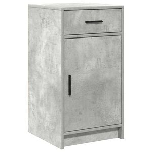 vidaXL Dressoir Beton Grijs 40 x 40,5 x 75 cm Bewerkt hout