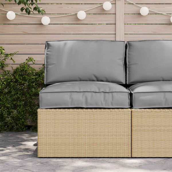 vidaXL Pallet Kussen Set 2 pcs Grijs Oxford Stof