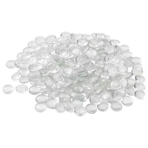 vidaXL Glasnugget 17-19 mm Transparant Glas