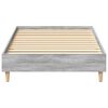 vidaXL Bedframe Grijs Sonoma 203 x 93 x 25 cm Bewerkt hout