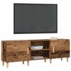 vidaXL TV-kast Oud hout 150 x 30 x 50 cm Bewerkt hout