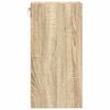 vidaXL Hangkast Riga 30x29,5x60 cm bewerkt hout sonoma eikenkleurig