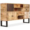 vidaXL Dressoir 140x30x80 cm massief mangohout