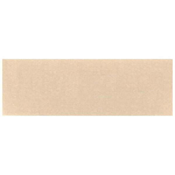 vidaXL Wandpanelen 12 st 3,24 m&sup2; 90x30 cm stof cr&egrave;mekleurig