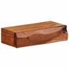 vidaXL Wandschappen 2 st 30x17x8 cm massief acaciahout