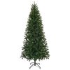 vidaXL Kunstkerstboom met 300 LED met standaard Groen 180 cm PE en PVC