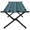 vidaXL Opvouwbaar Camping Bed Blad Bossen 193 x 69 x 45 cm Oxford stof