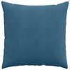 vidaXL Sofa Kussens 2 stuks Blauw 60 x 60 cm Cordstof