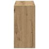 vidaXL Wandschap 100x25x50 cm bewerkt hout artisanaal eikenkleurig