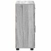 vidaXL Dressoir Grijs Sonoma 88,5 x 30,5 x 73 cm Bewerkt hout
