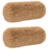 vidaXL Kussen met kussen HEERLEN 2 st Taupe PV Fleece