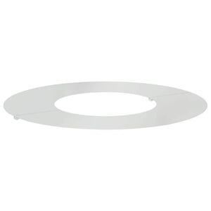 vidaXL geschikt voor platte boomring Zilver &Oslash;30/60 cm