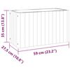 vidaXL Plantenbak 59x27,5x35 cm massief acaciahout