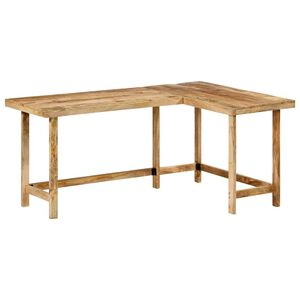 vidaXL Bureau 165x110x75 cm massief mangohout