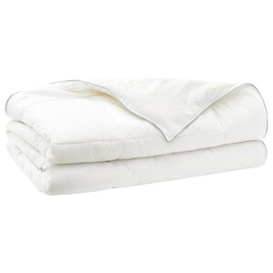 vidaXL Dekbed TRIER 155x200 cm Zomer 140 GSM 100% Australische Wol Wit