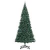 vidaXL Artificial Pre-lit Kerstboom met Ballenset Groen 500 cm PVC