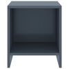 vidaXL Nachtkastjes 2 st 35x30x40 cm massief grenenhout lichtgrijs