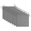 vidaXL Tuinstoelen 8 st met kussens massief acaciahout