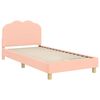 vidaXL Bedframe voor kinderen met hoofdbord Roze 80 x 200 cm