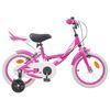 vidaXL Kinderfiets 14 Inch voor 3-5 jaar oud Roze