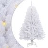 vidaXL Kunstkerstboom 150 LED's PVC en staal Wit
