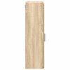 vidaXL Badkamer wandkast TULUM Sonoma Eiken 37 x 24,5 x 86 cm
