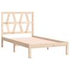 vidaXL Bedframe massief grenenhout 100x200 cm