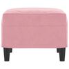 vidaXL Voetenbank 60x50x41 cm fluweel roze