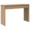vidaXL Keyboardstand Artisan Eiken 100 x 32 x 64 cm Bewerkt hout