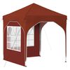 vidaXL Pop-up partytent 192 x 192 x 245 cm Terracotta