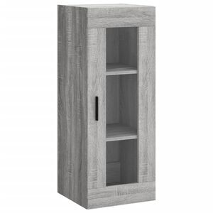 vidaXL Bovenkast 34,5x34x90 cm grijs sonoma eikenkleurig