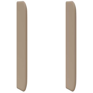 vidaXL Hoofdbord oor Bruin 80 x 16 x 4 cm PVC
