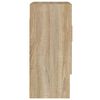 vidaXL Wandkast 60x31x70 cm bewerkt hout sonoma eikenkleurig