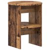vidaXL Bijzetkast Oudhout &Oslash;40 x 50 cm Geconstrueerd hout