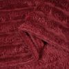vidaXL Gooi Deken Bordeaux Rood 240 x 220 cm Fleece