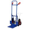 vidaXL Steekwagen inklapbaar met 6 wielen blauw