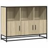 vidaXL Dressoir 100x35x76 cm bewerkt hout sonoma eikenkleurig