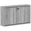 vidaXL Wandgemonteerde Schoenkast ALKMAAR 71 x 17 x 43 cm Bewerkt hout