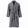 vidaXL Badjas unisex badstof L 100% katoen antraciet