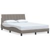 vidaXL Bedframe zonder matras "Hanko" 120x200 cm stof taupe