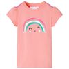 vidaXL Kindershirt 104 lichtkoraalkleurig